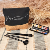 'IT'S ALL IN THE NAME' TEACHER PERSONALISED COTTON COSMETIC BAG