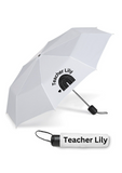 "I'VE GOT YOU COVERED" TEACHERS COMPACT PERSONALISED UMBRELLA