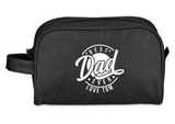 'BEST DAD' PERSONALISED TOILETRY BAG