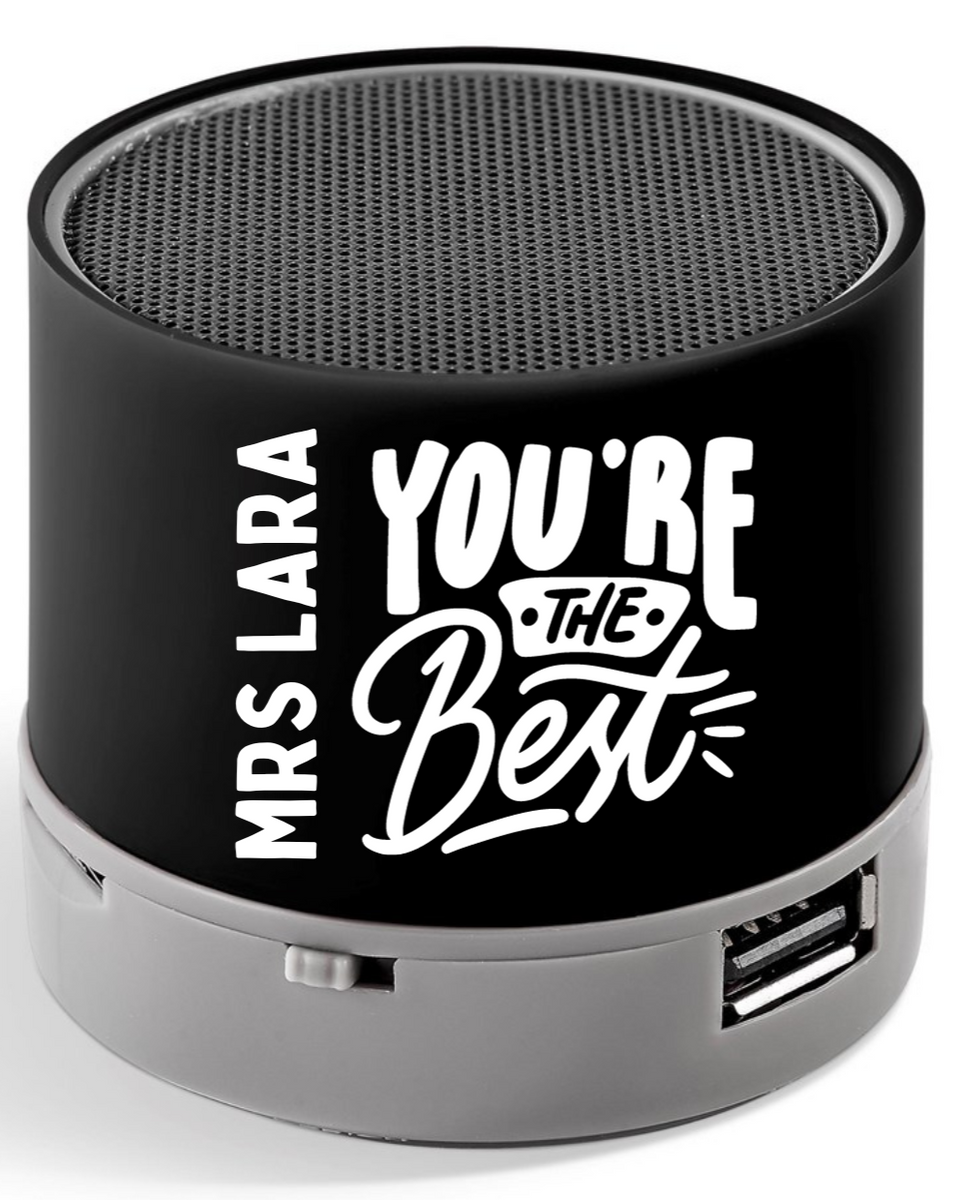 'YOU'RE THE BEST' BLUETOOTH SPEAKER Thingease