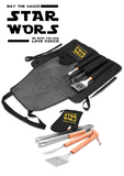 "MAY THE SAUCE BE WITH YOU - STAR WORS" PERSONALISED BRAAI SET