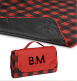 'TAKE A PIC (nic), IT LASTS LONGER' PERSONSALISED PICNIC BLANKET