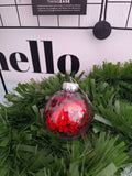'ALL THAT GLITTER ' PERSONALISED CHRISTMAS BAUBLES