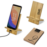 PERSONALISED BAMBOO PHONE STAND