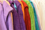 'BEST MOM' CORAL FLEECE BATHROBES - EMBROIDERED FRONT