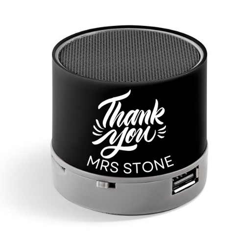 'THANK YOU'  BLUETOOTH SPEAKER