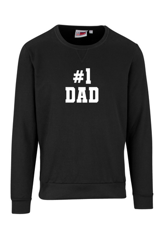 'NUMBER 1 DAD' PERSONALISED SWEATER