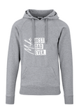 'BEST DAD EVER' PERSONALISED HEAVY WEIGHT HOODIE - BLOCK DESIGN