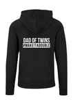 'DAD OF TWINS #GIVEMEADOUBLE' PERSONALISED HOODIE