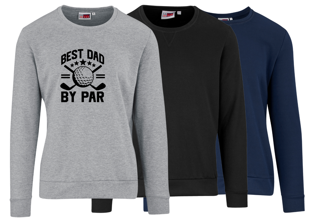 BEST DAD BY PAR PERSONALISED 260 g m2 SWEATER