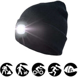 'THE GREAT OUTDOORS DAD' LED LIGHT BEANIE
