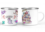 KIDS 'ROYAL PRINCESS' PERSONALISED ENAMEL CUP