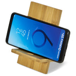 PERSONALISED BAMBOO PHONE STAND