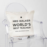 BEST TEACHER PERSONALISED CUSHIONS